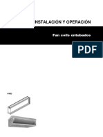 FWD04-18A - Installation Manuals - ESPAÑOL - FANCOIL