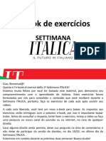 Ebook Exercícios Settimana ITALICA - Completo