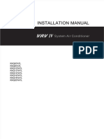 Manual de Instalación VRV IV RXQ20TATL