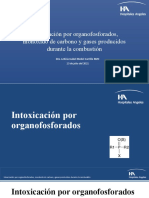 Intoxicación Por Organofosforados, Monóxido de Carbon y Gases Producidos Durante La Combustión