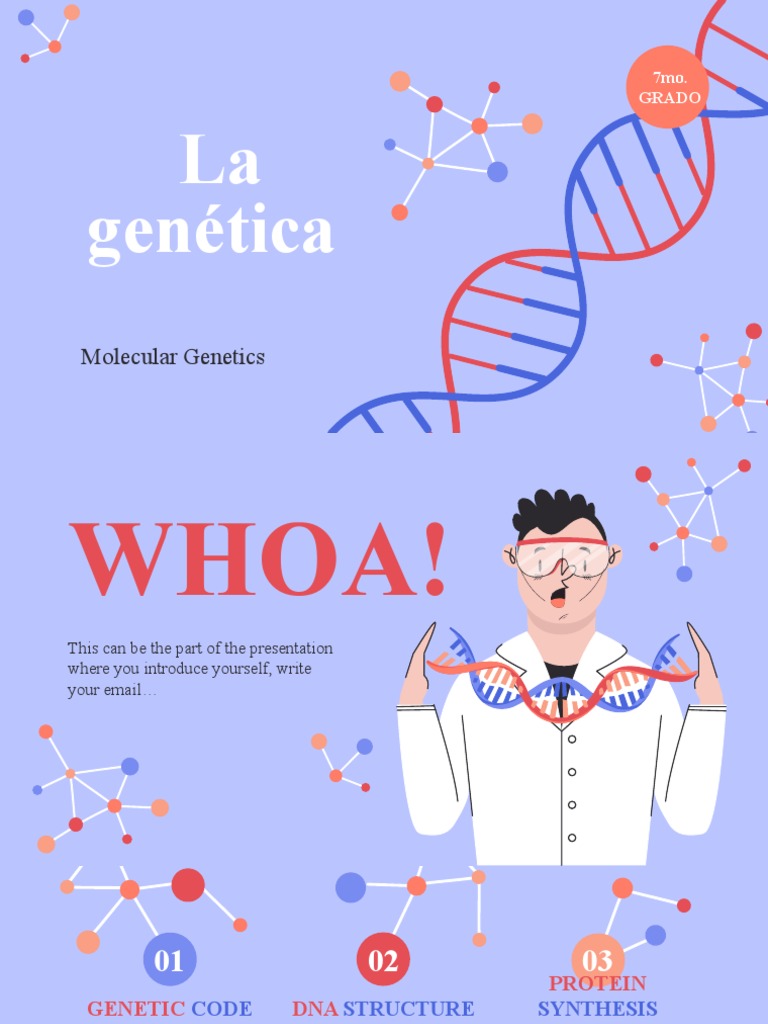 Copia de Science Subject For High School 9th Grade - Molecular Genetics ...