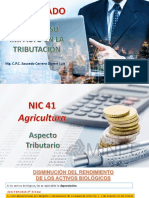 Sesión 17 - Presentación - NIC 41 Agricultura - Aspecto Tributario