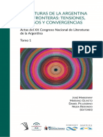 Literaturas de La Argentina y Sus Fronteras Tensiones Disensos y Convergencias 1603756958 47189