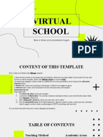 Virtual School by Slidesgo
