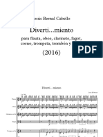 Diverti... Miento, para Octeto (2016)