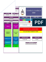 Calendario Academico, Responsabilidad v77