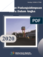 Kecamatan Padangsidimpuan Utara Dalam Angka 2020