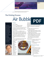 Air Bubble: The Printing Process