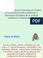 Teorema de Thales