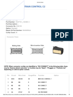 Module-Powertrain Control C2: Connector Details