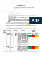 Plan de Estimulacion