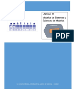Unidad Iii Modelos de Sistemas y Balanceo de Modelos