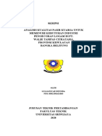 Analisis Kualitas Pasir Kuarsa untuk Industri Pengecoran Logam