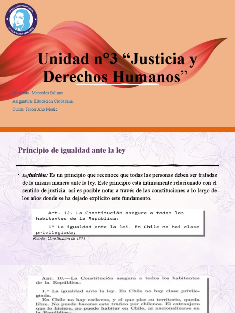 Justicia y Derechos Humanos en Chile | PDF | Crimen y violencia | Justicia