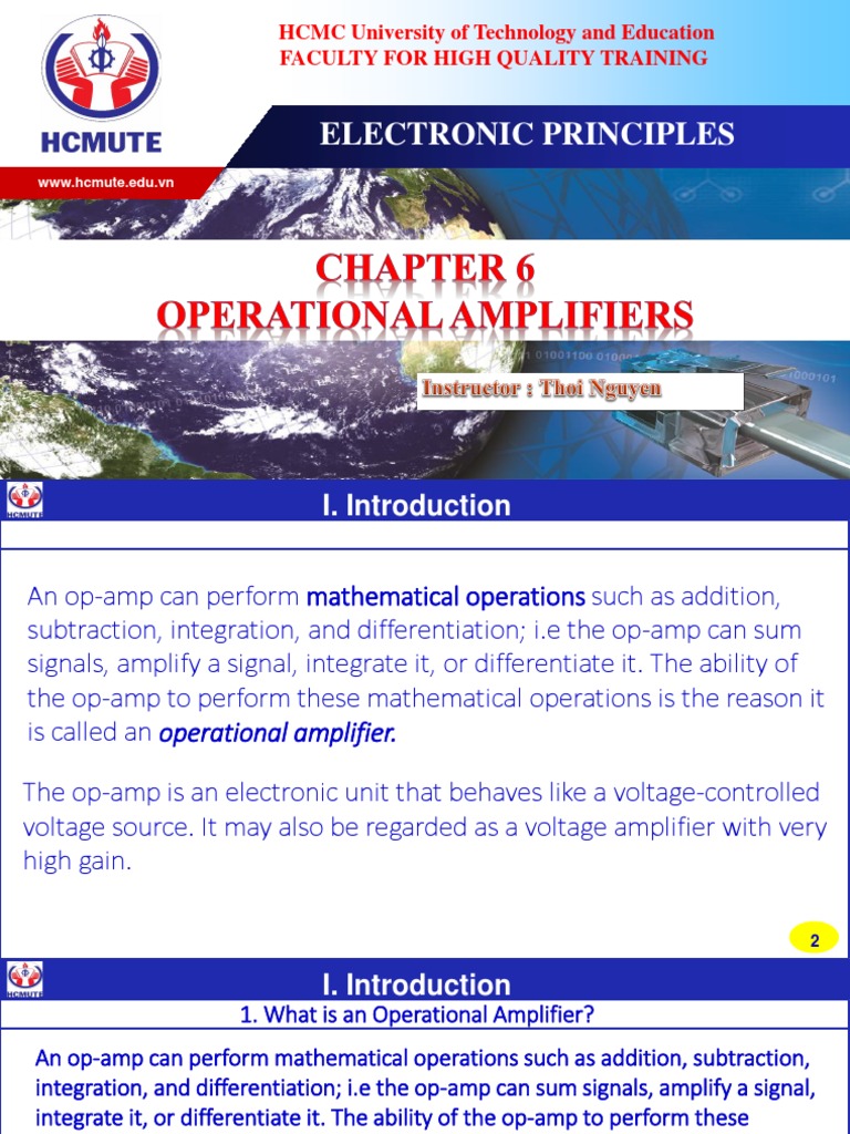 Chapter 6 - Operational Amplifiers Circuit Diagram
