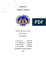 Makalah Hakikat Agama Islam Kel.2