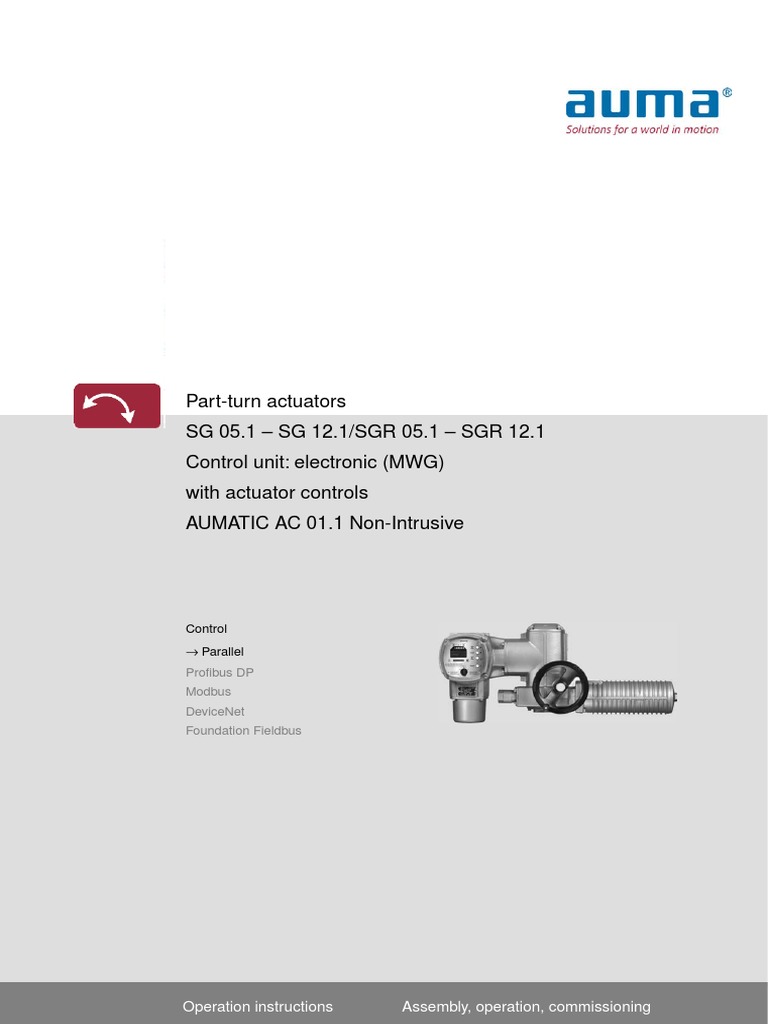 AUMATIC AC 01.1 Operation Manual | PDF | Power Supply | Electrical ...