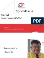 Presentacion Del Curso Economia Aplicada A La Salud