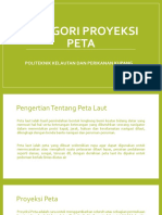 KATEGORI PROYEKSI PETA