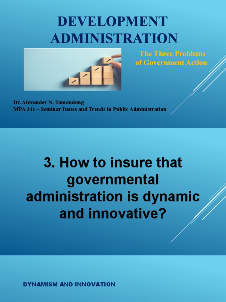 Development Administration | PDF | Innovation | Cognition