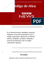 Código ética BBC