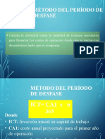 Cálculo de la inversión inicial en capital de trabajo (ICT) usando el método del período de desfase