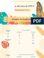 ANÁLISIS DE RESULTADO DE DPCC 1° B