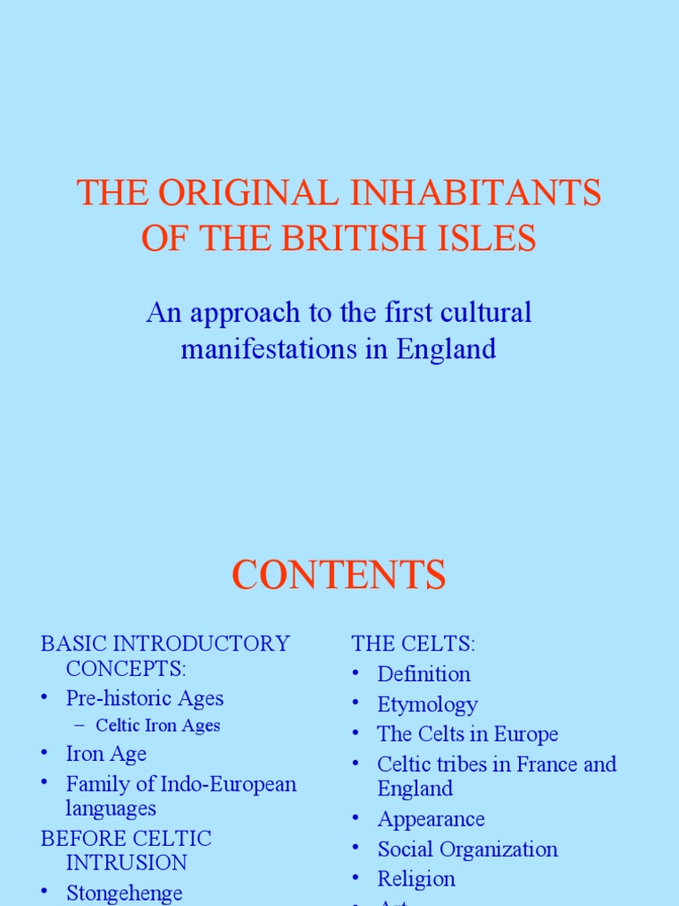Overview of Celtic Tribes in Britain | PDF | Celts | Europe