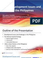 Urban Development Issues and Policies in The Philippines