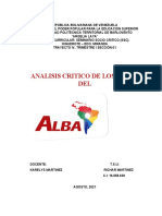 Analisis Critico Alba SSC