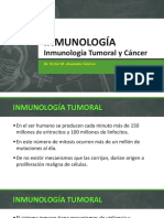 014 INMUNOLOGIA Inmunología Tumoral y Cancer