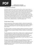 Definition of Honors Education NCHC Board of Directors (November 6, 2013) A. Definition of Honors Education