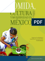 Cultura comida y modernidad en México