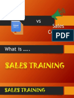 Sales Training Vs Sales Coaching