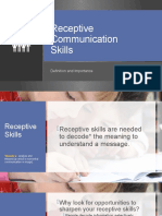 Lesson 2 Receptive Communication