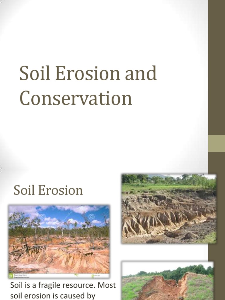 EROSION AND SOIL CONSERVATION visual data 3