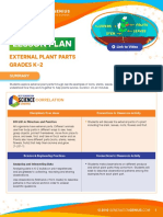 Lesson Plan: External Plant Parts Grades K-2