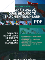 Toàn Cầu Hoá Và Quan Hệ Quốc Tế Sau Chiến Tranh Lạnh