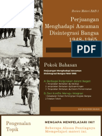 Perjuangan Menghadapi Ancaman Disintegrasi Bangsa 1948-1965: Review Materi BAB 1
