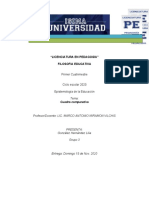 Cuadro Comparativo de Corrientes Epistemologicas