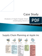 Analysis of Apple Supply Chain Core Processes, Challenging Issues and Complexities of Its Operations