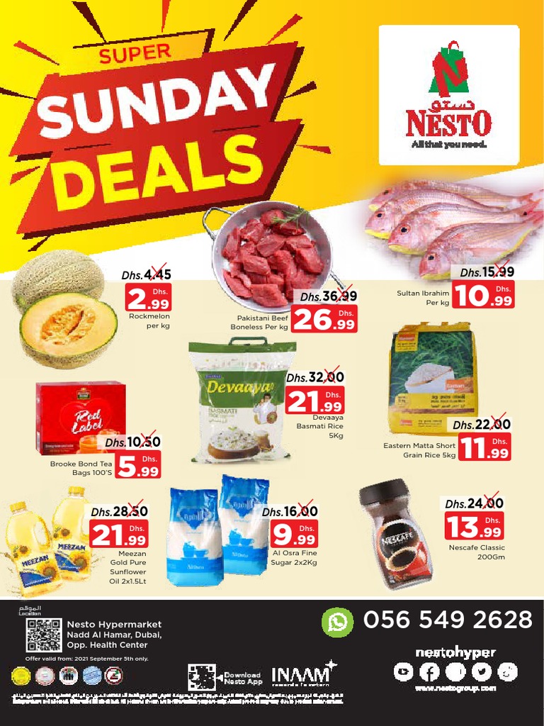 Nesto, Nad Al Hamar, DubaiSuper Sunday Deals! Download Free PDF
