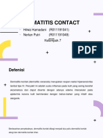 Kelompok 7 - PPT Dermatitis Contact