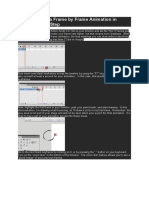How To Create A FRAME BY FRAME ANIMATION