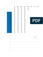 Hourly Reading Pressure and KWHR (Bibiclat) - October