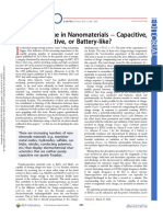 Energy Storage in Nanomaterials