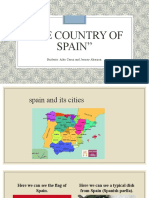 "The Country of Spain": Students: Aiko Caruz and Jermey Abarzua