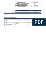 Pedoman Mutu ISO 9001 2015 UD. Gudang Air