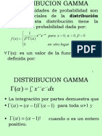 Distribucion Gamma