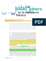 Equidad de Genero en La Ciencia en México
